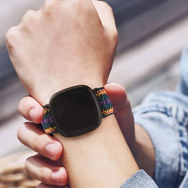 Braided Straps Fitbit Watch Versa 1 Versa 2 Versa 3