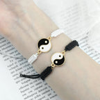 Yin Yang Braided Bracelet 