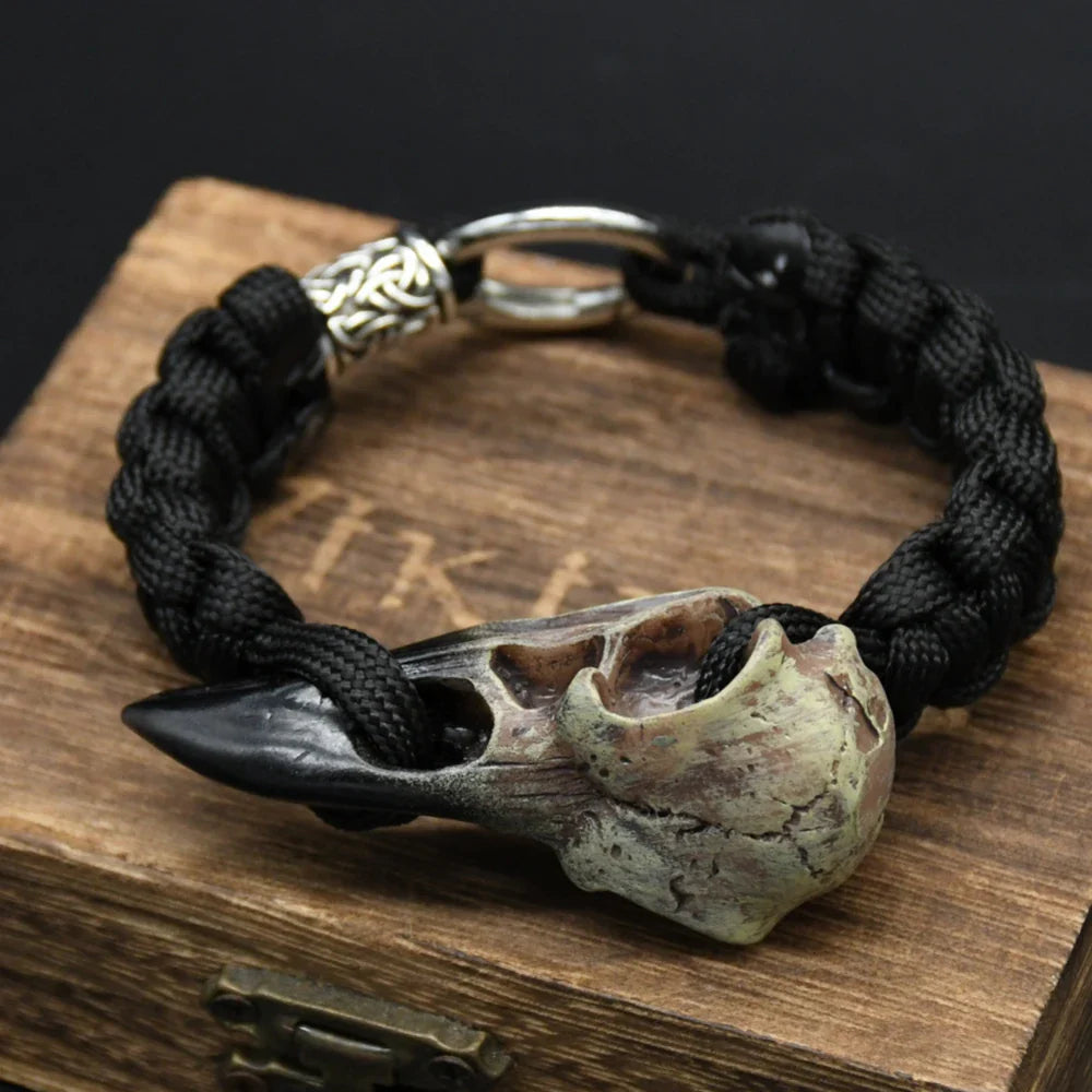 Viking Bracelet Odin's Raven2