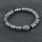 Viking Bracelet Celtic Runes Silver