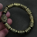 Viking Bracelet Celtic Runes Bronze