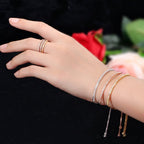 Bracelet with Zircon Woman