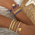 Bohemian Style Bracelets white