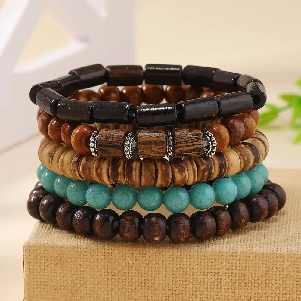 Multicolor Ethnic Style Bracelets 1