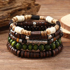 Multicolor Ethnic Style Bracelets 3