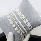 Beaded Bracelets and Hearts