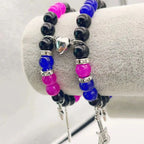 Couples Guitar Magnetic Bracelet