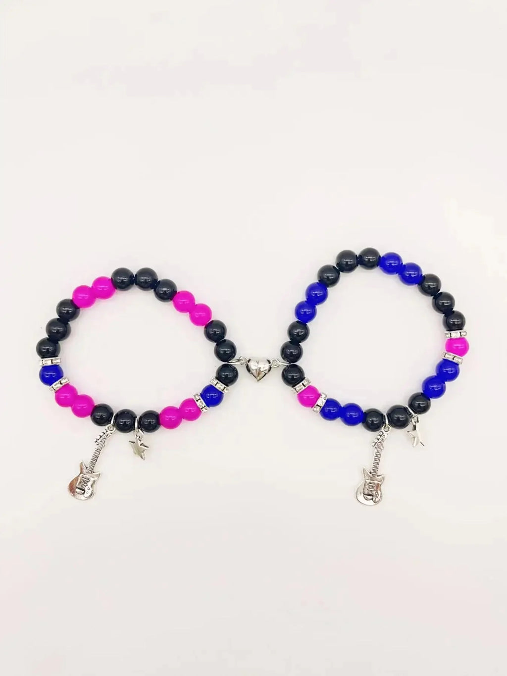 Couples Guitar Magnetic Bracelet