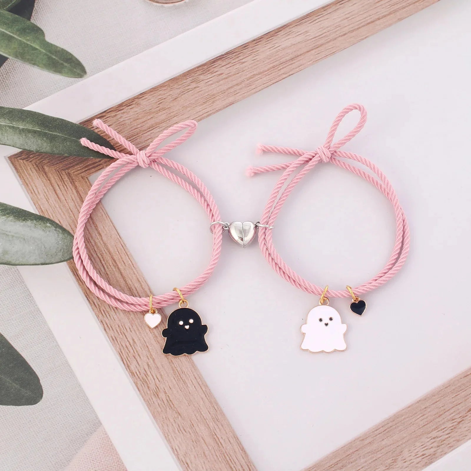 Couples' Friendship Bracelets Ghost Chain 3