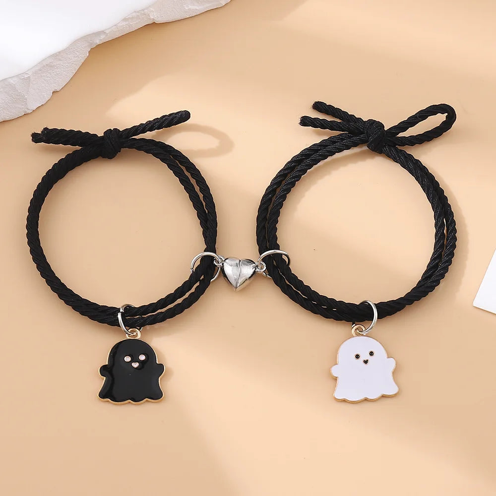 Couples' Friendship Bracelets Ghost Chain 4