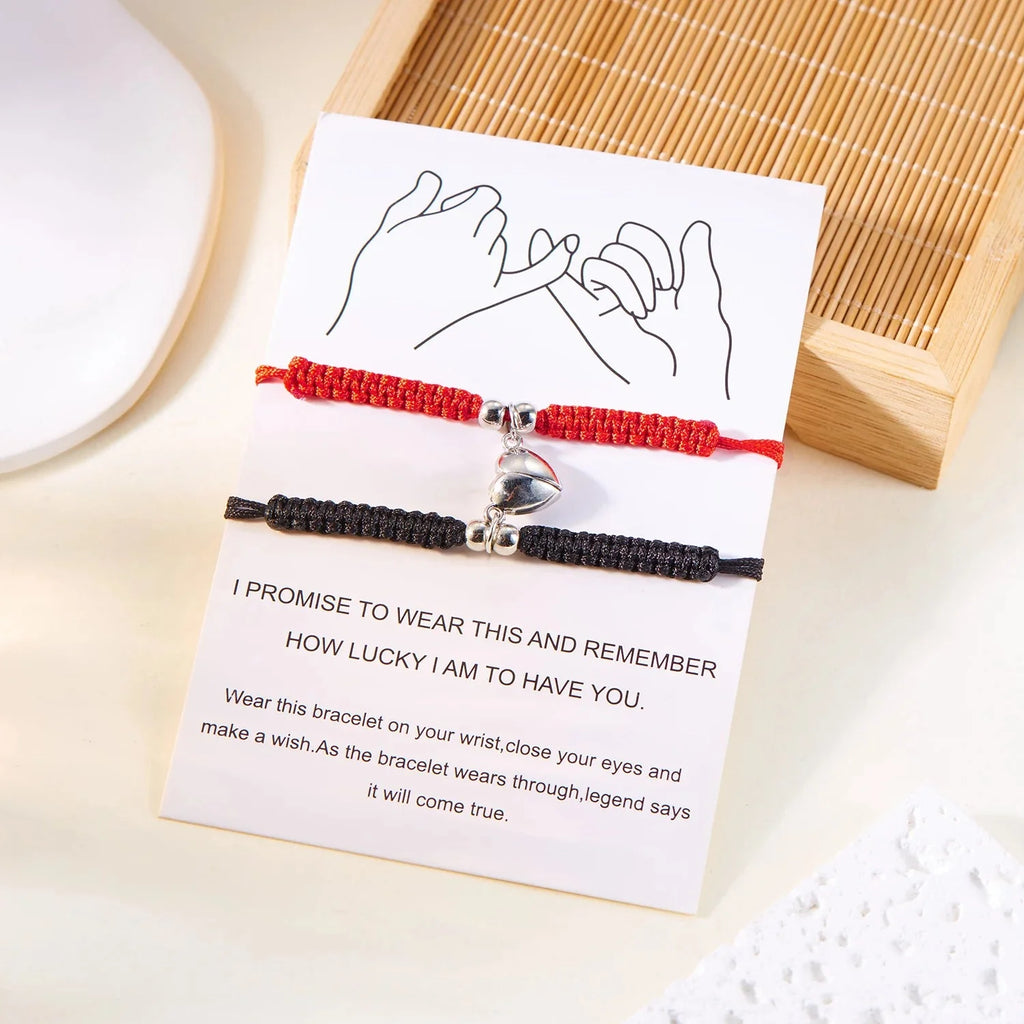 Romantic Chain Bracelets for Friends and Couples