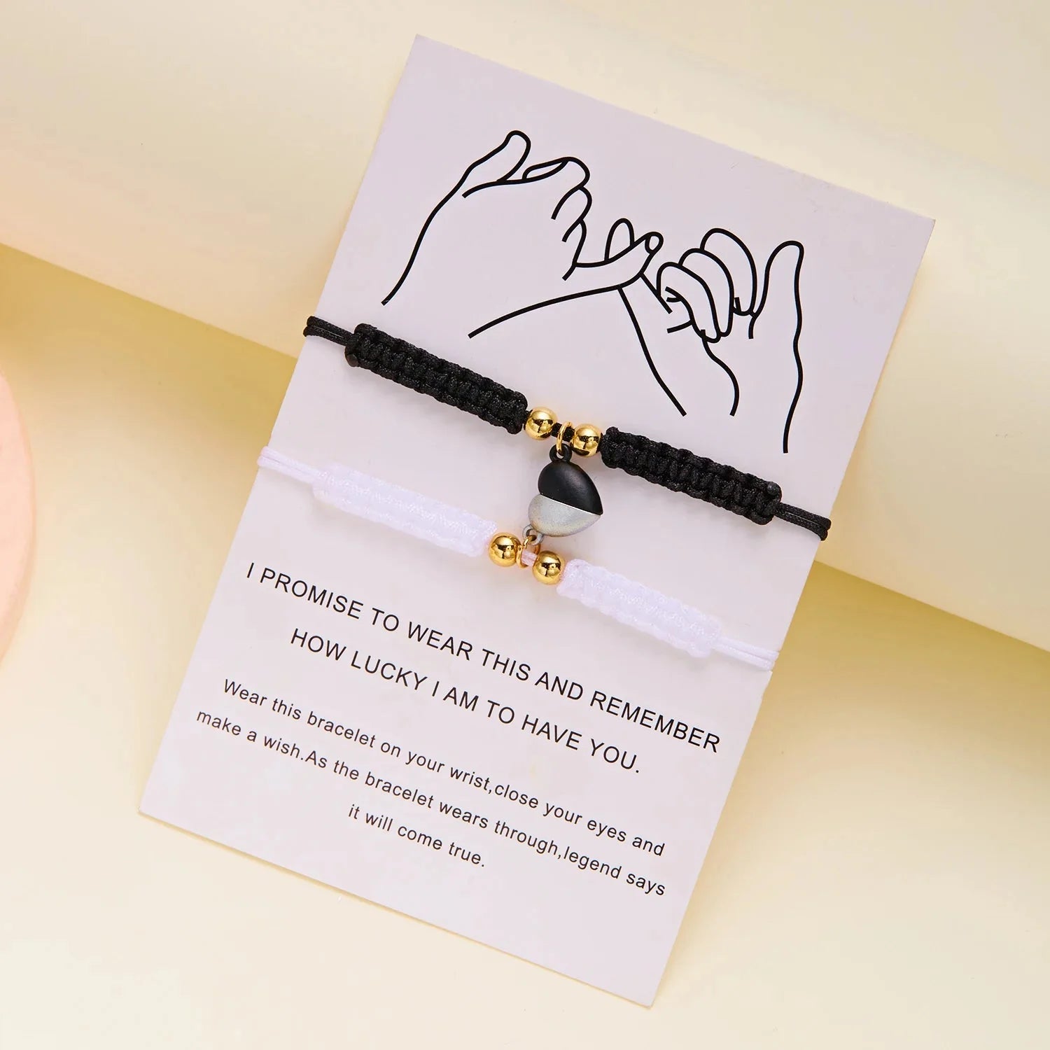 Romantic Chain Bracelets for Friends and Couples