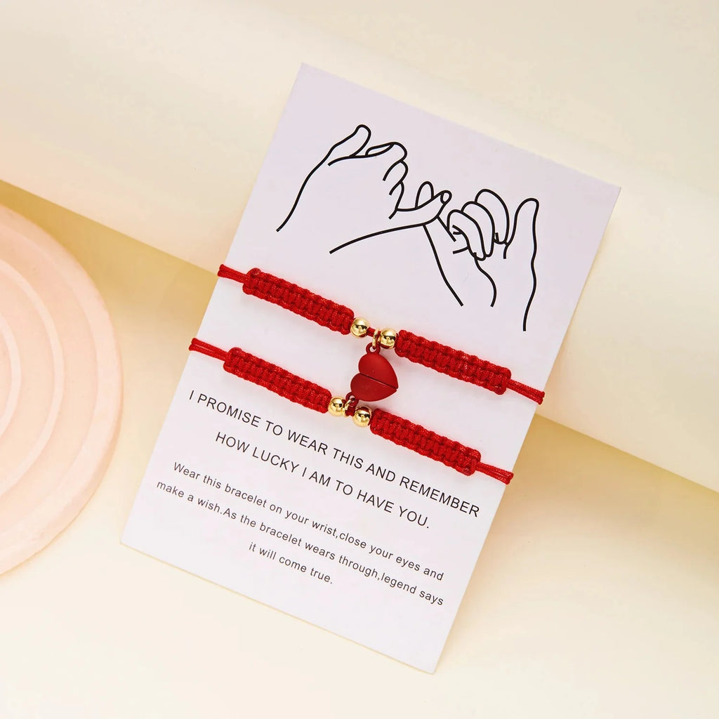 Romantic Chain Bracelets for Friends and Couples