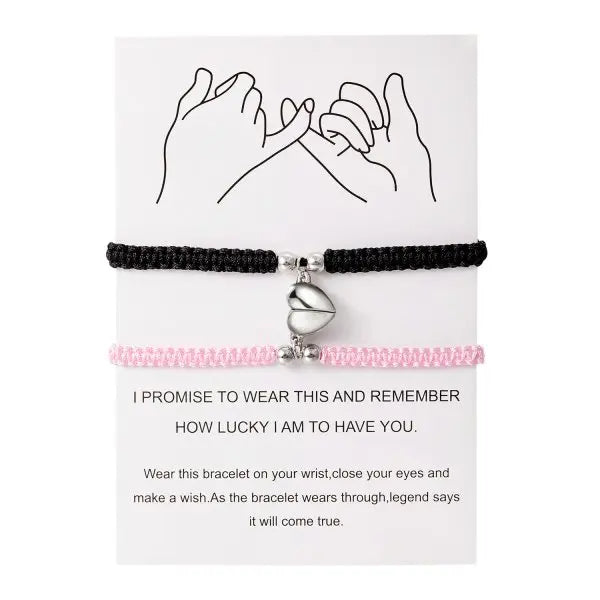 Romantic Chain Bracelets for Friends and Couples