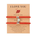Romantic Chain Bracelets for Friends and Couples