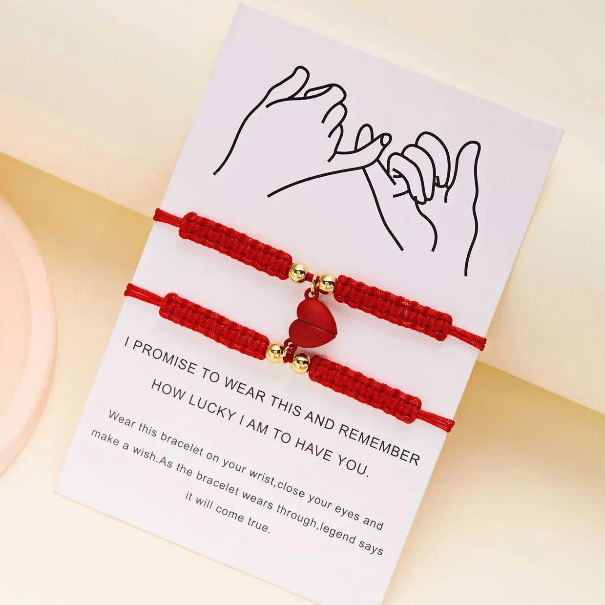 Romantic Chain Bracelets for Friends and Couples