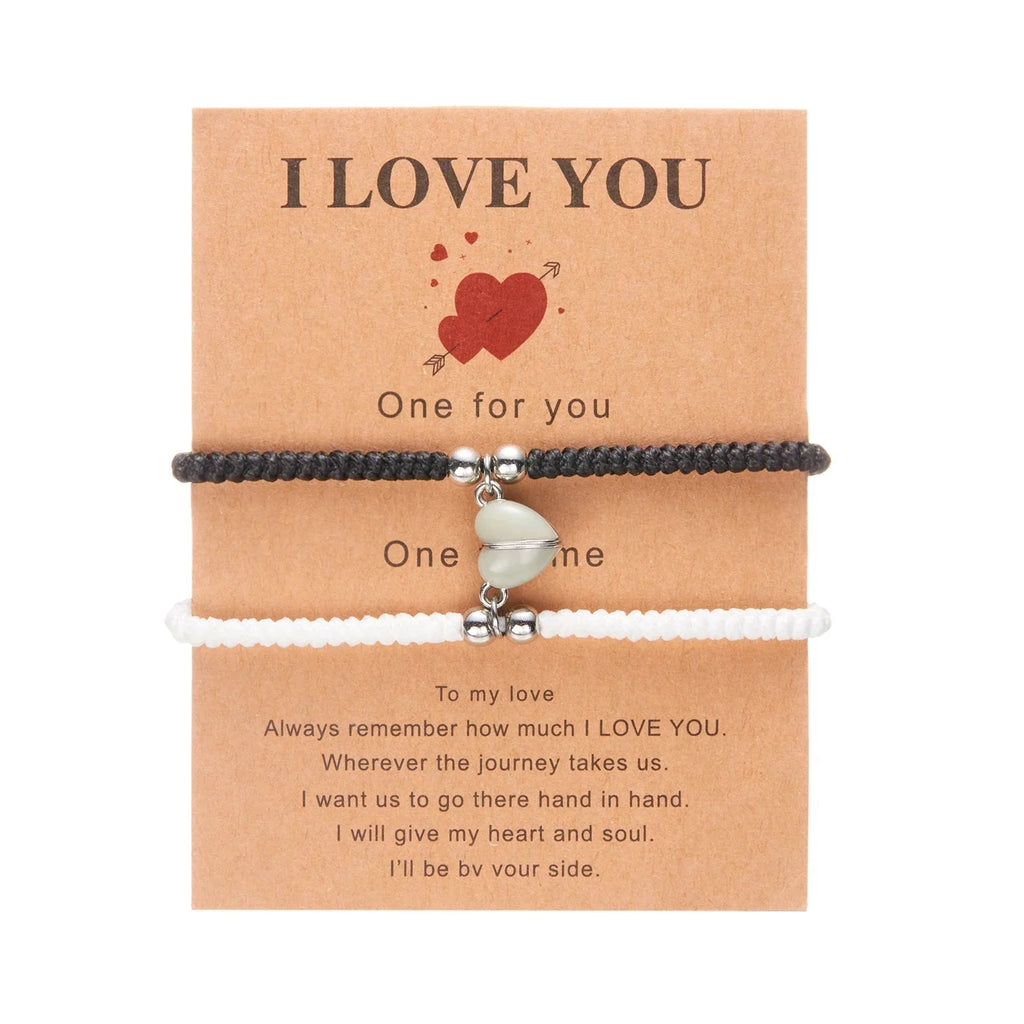Romantic Chain Bracelets for Friends and Couples