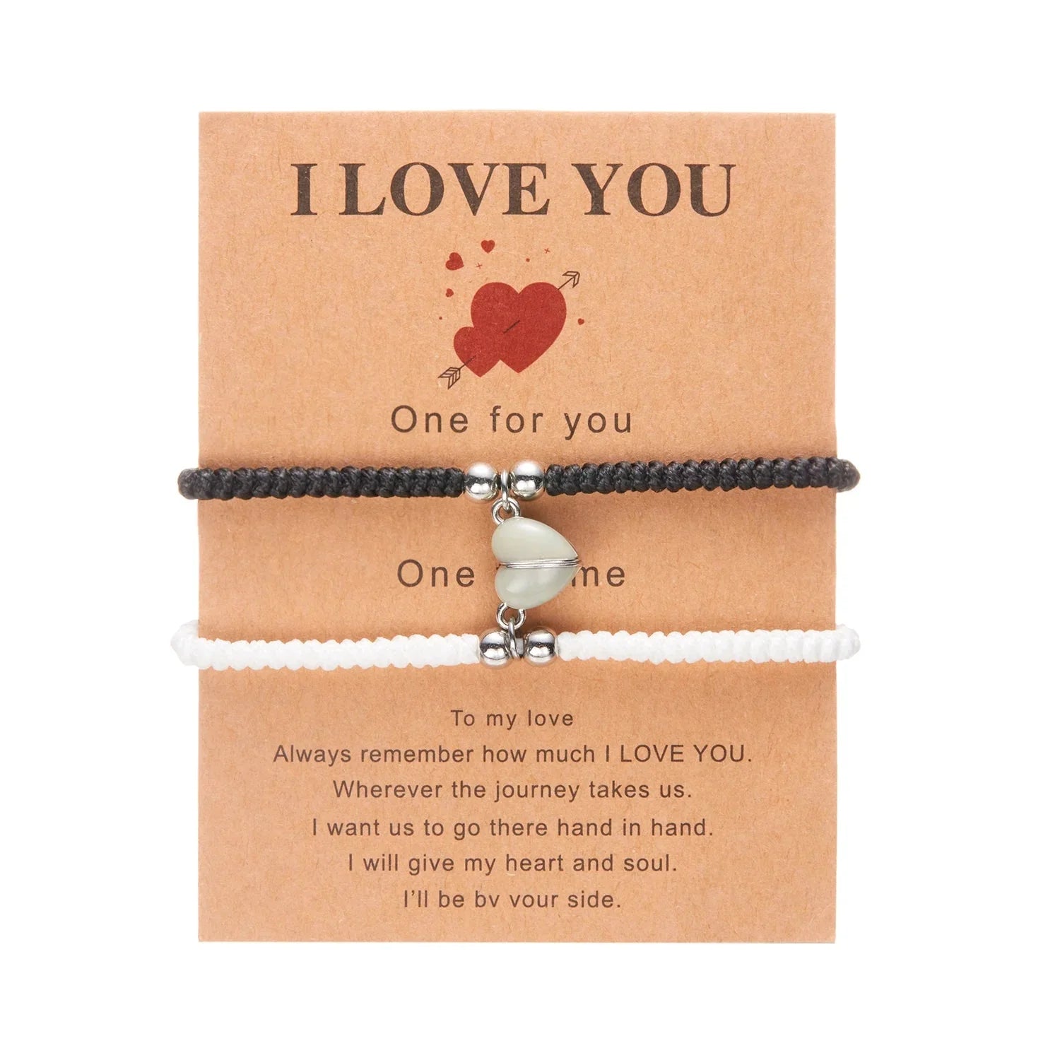Romantic Chain Bracelets for Friends and Couples