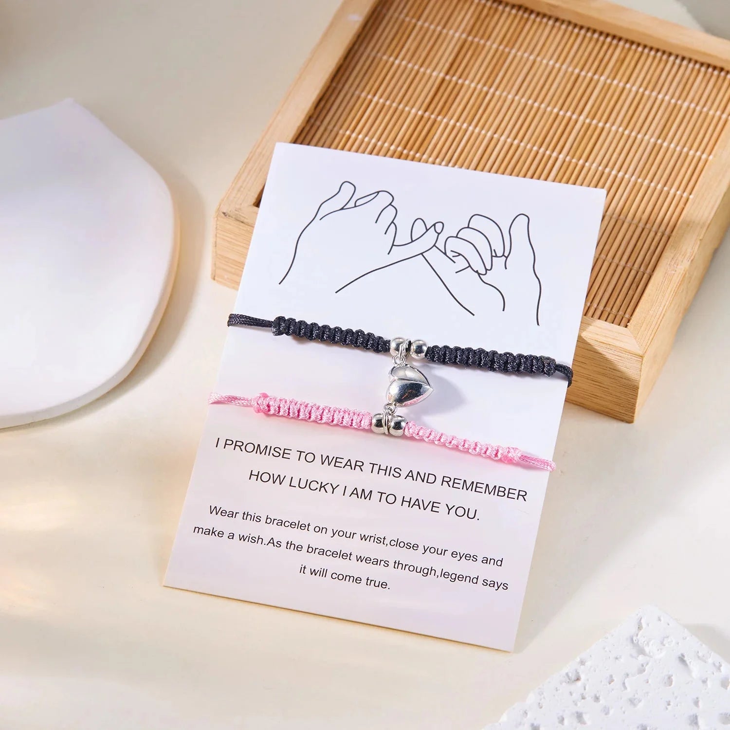 Romantic Chain Bracelets for Friends and Couples