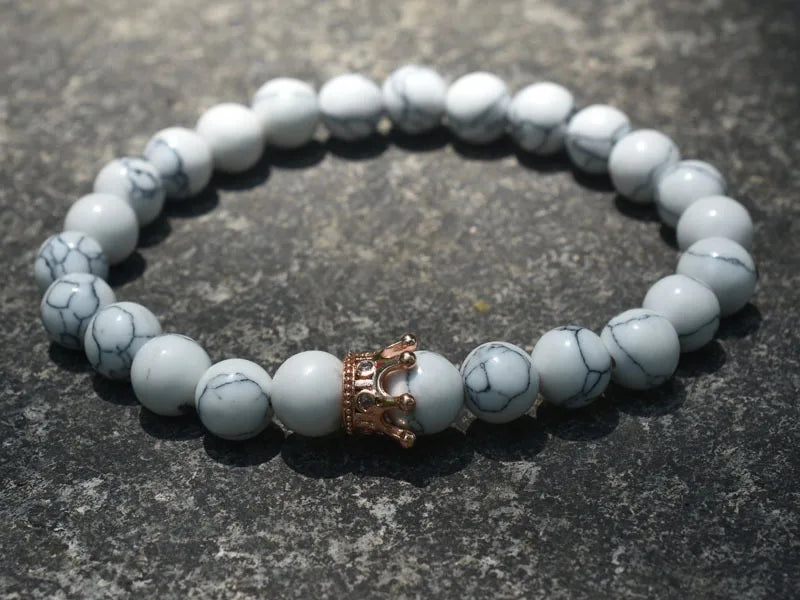 Bracelets for Couples Curb Chain Crown King & Queen