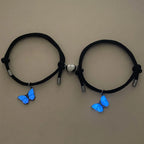 Butterfly Glow Couple Bracelets