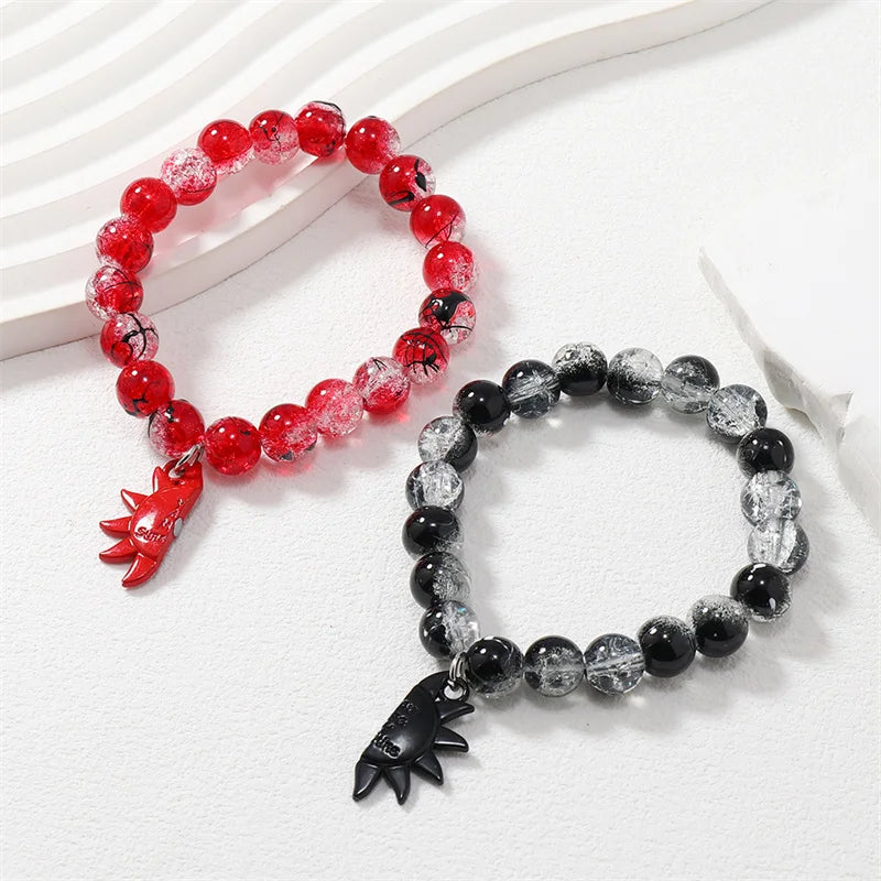 Romantic Magnetic Link Bracelets for Couples 4