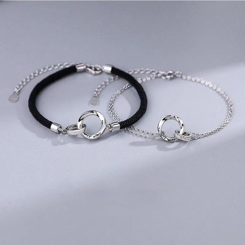 Romantic Couples Bracelets, Chain Bracelets, Rings