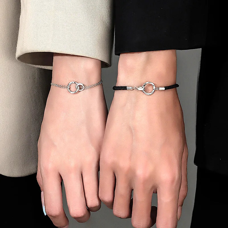 Romantic Couples Bracelets, Chain Bracelets, Rings