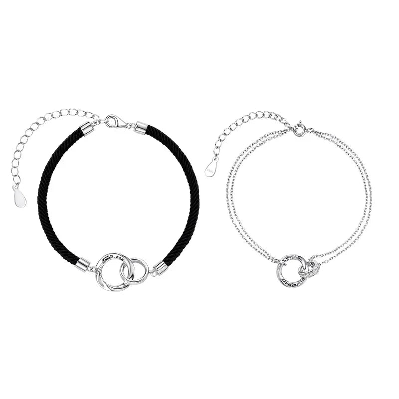 Romantic Couples Bracelets, Chain Bracelets, Rings 
