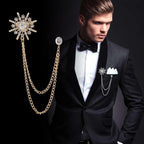Sun Costume Brooch