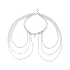 Women's shoulder chain - Jewelry for the collarbone & shoulder