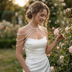 Women's shoulder chain - Jewelry for the collarbone & shoulder