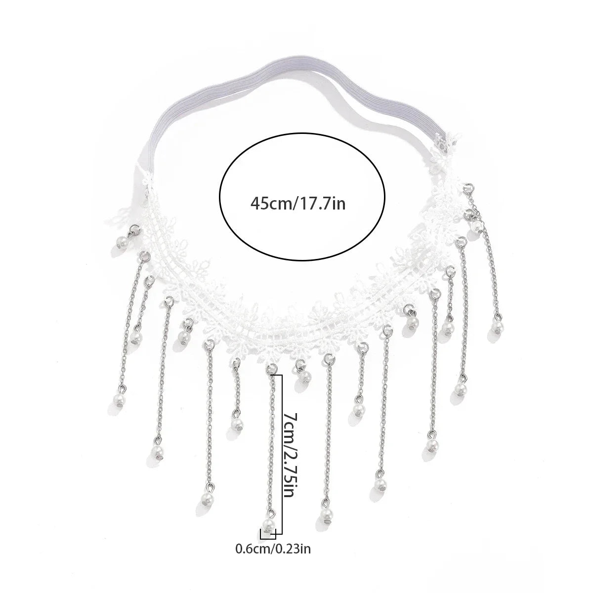 White Thigh Chain - Body Jewelry Thigh Jewelry Women Leg