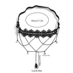 Black Thigh Chain - Thigh Jewelry Body Thigh Women Leg