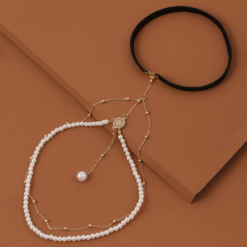 Beaded Thigh Chain - Body Jewelry Thigh Leg Jewelry for Women