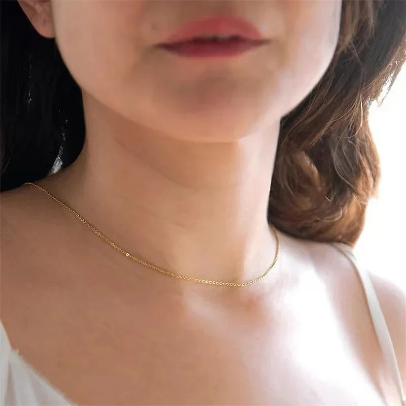 Back Chain Necklace Ornamental Backpiece Women's Pearl