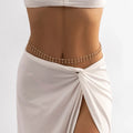 Hip Chain - Women's Waist and Belly Jewelry gold