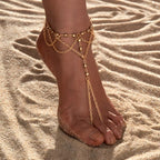 Anklet - Women's Gold-Plated Foot Jewelry