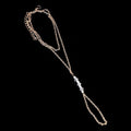 Gold and Silver Women's Anklet gold