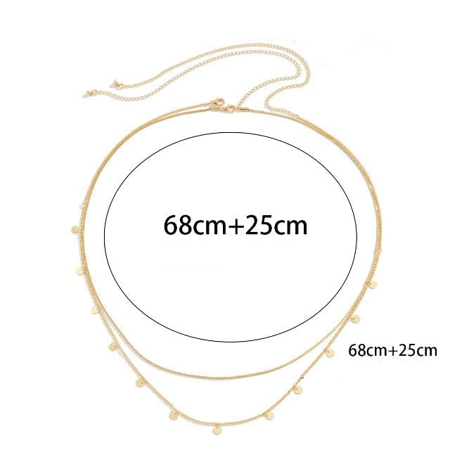 Women’s Belly Chain Gold & Silver