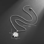 Chain & Lotus Flower Medallion