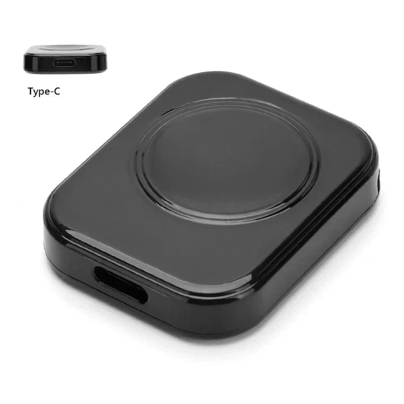 Portable Wireless Charger Apple Watch black