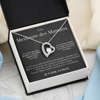 Gift box with Best Mom Necklace