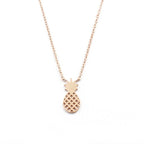 Pineapple Necklace in Gold & Silver for Women gold