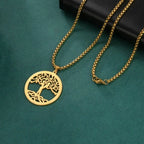 Tree of Life Bracelet Chain Bracelet Gold Color