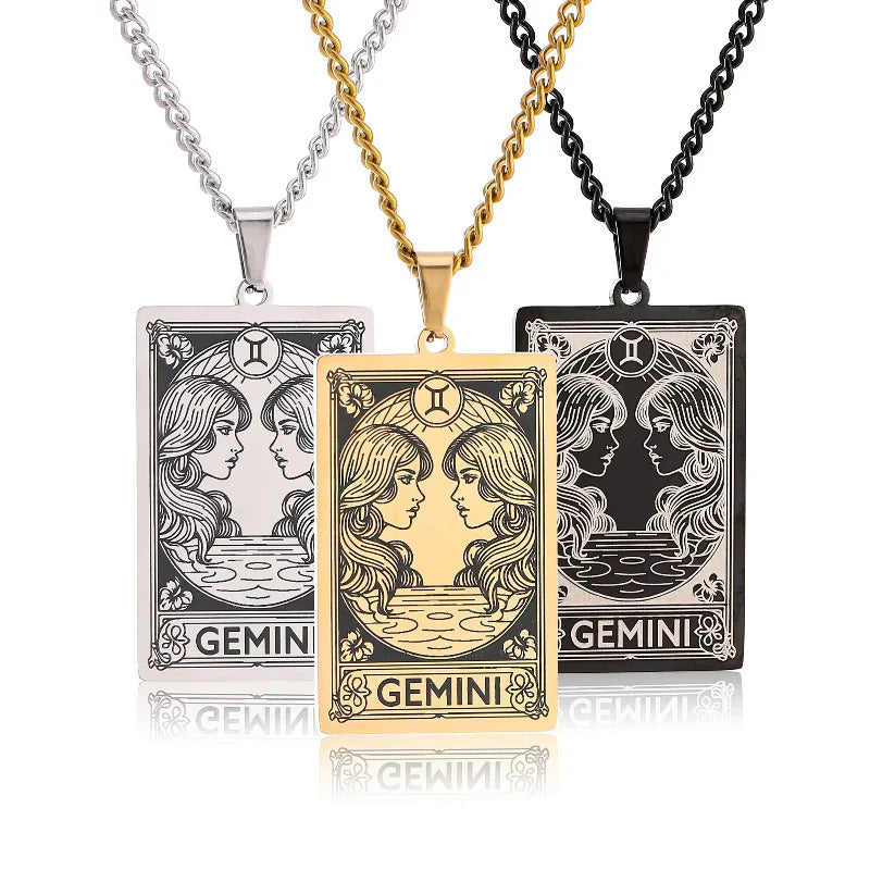 Necklace with Lovely Astrological Zodiac Sign Pendant