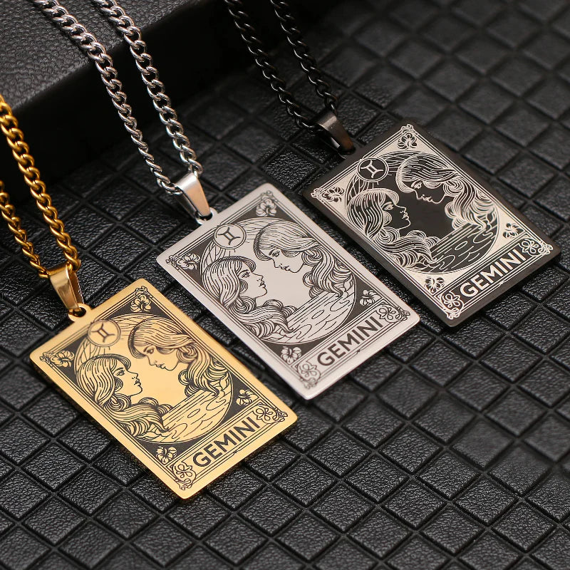 Necklace with Lovely Astrological Zodiac Sign Pendant