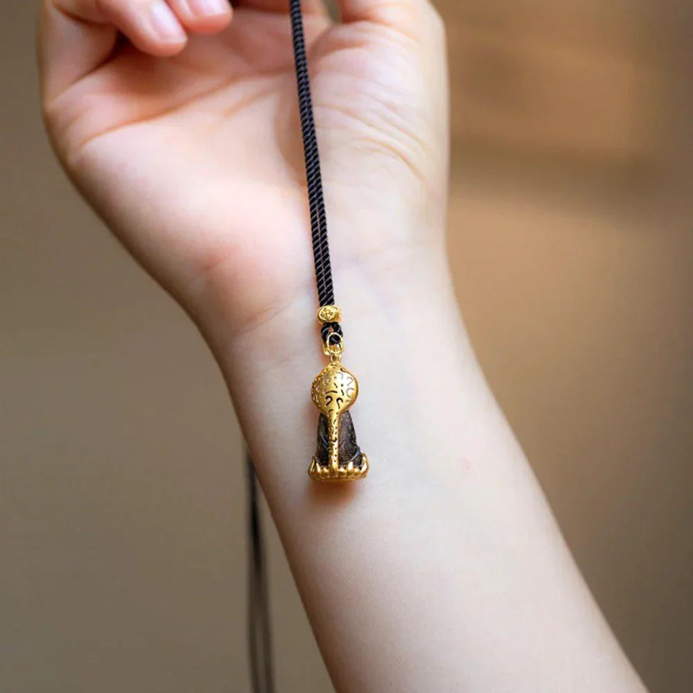 Necklace with Tibetan Buddha Pendant