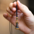 Necklace with Tibetan Buddha Pendant