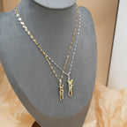 Necklace with Love Embrace Pendant 